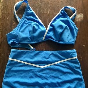 Vintage Blue Bikini